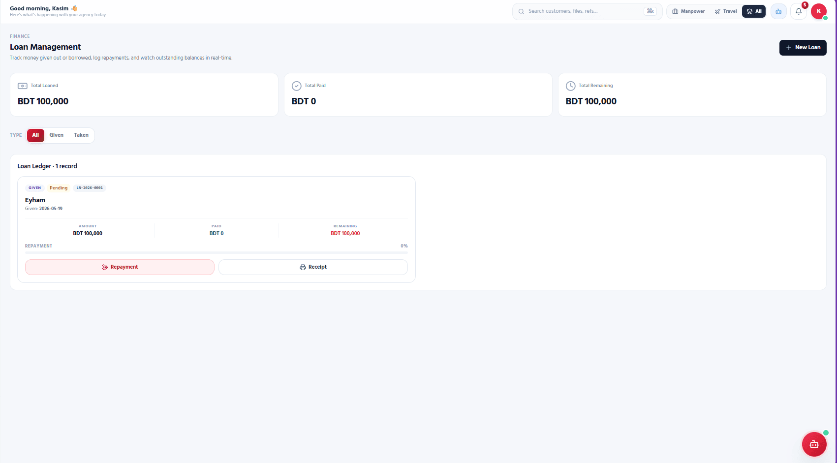 Loan Management